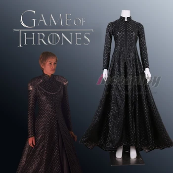 

Game of Thrones Season 7 Cersei Lannister cosplay costume halloween cersei dress custom made