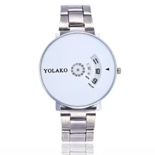 YOLAKO Fashionable High Hardness Glass Mirror Women General Steel Belt Watch YOLAKO Fashionable High Hardness Glass Mirror Women General Steel Belt Watch