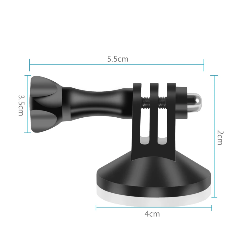 Magnetic Base magnet car suction cup Mount Bracket Holder Clamp  with Screw For Gopro Hero 7 6 5 sjcam Camera Accessories (7)