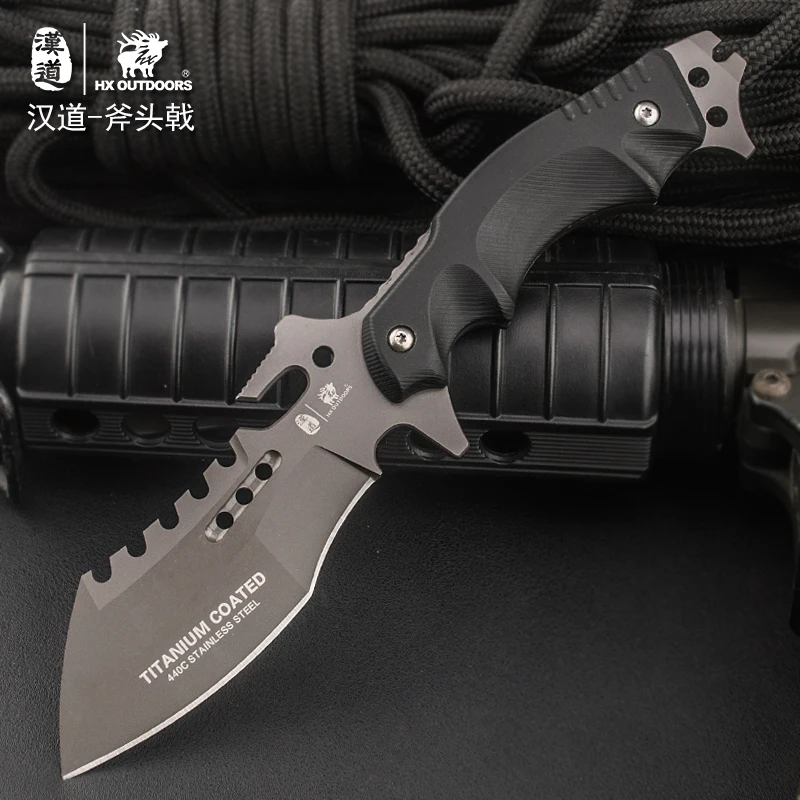 HX OUTDOORS Survival Knife Outdoor Tools High Hardness Straight Knives Camping Rescue Essential Tool for self-defense Favorites цена HX OUTDOORS Survival Knife Outdoor Tools High Hardness Straight Knives Camping Rescue Essential Tool for self-defense Favorites цены онлайн