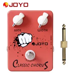 JOYO JF-05 Классический хор Электрогитары педаль эффектов Правда Обход + 1 шт. педаль разъем