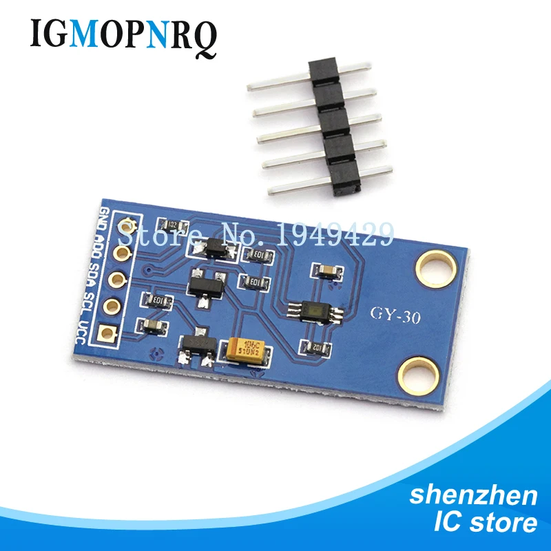 1 pièces BH1750FVI Module de capteur d'intensité lumineuse numérique