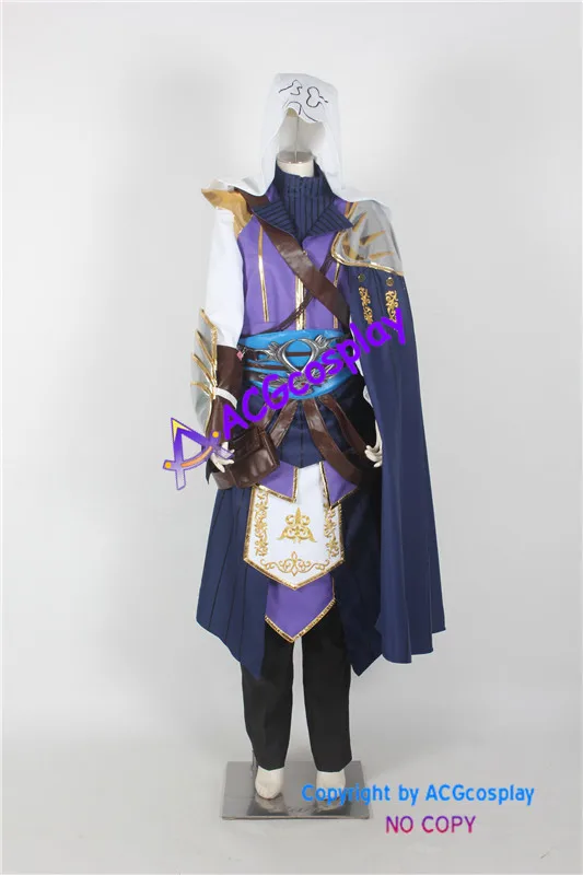 Kingdom Hearts Saix косплейный костюм ACGcosplay с пряжкой prop|cosplay costume|costume cosplaykingdom hearts cosplay |