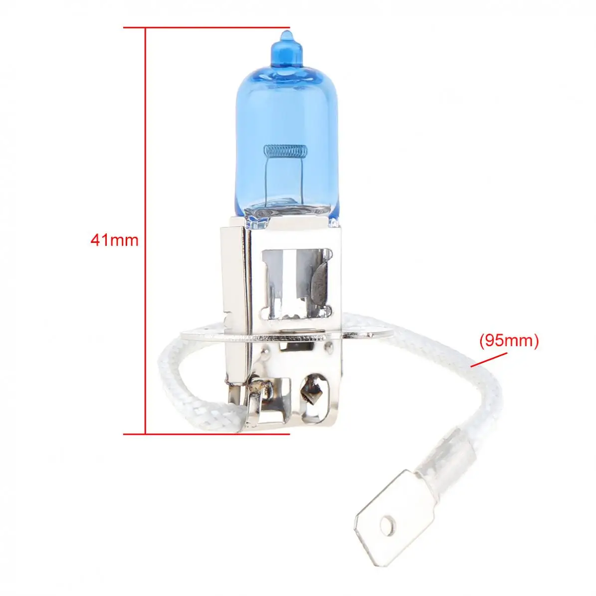 12V H3 100W 5000K белый светильник Автомобильная противотуманная фара автомобиль галогенная лампа супер яркий авто спереди головной светильник