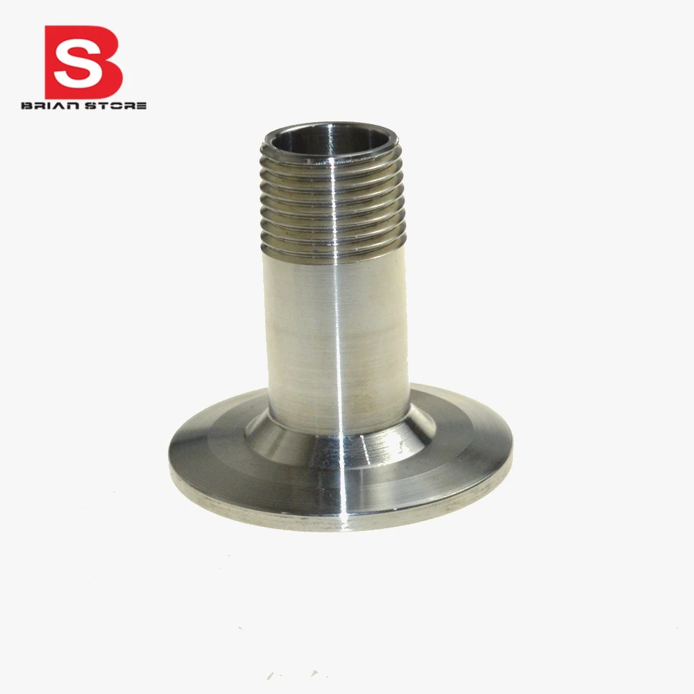 SS304 Tri-Clamp 90° Winkelstück - Edelstahl Schlauchverbinder 12,7mm