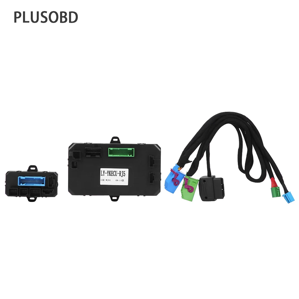 PLUSOBD удаленного запуска двигателя для Benz класс W176 GSM GPS слежения автомобиля сигнализации Системы смартфон приложение Remote Управление