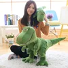 1 dinosaurio de peluche de 40-100cm para niños, tiranosaurio de dibujos animados, muñeco de peluche bonito, regalo de cumpleaños ► Foto 1/6