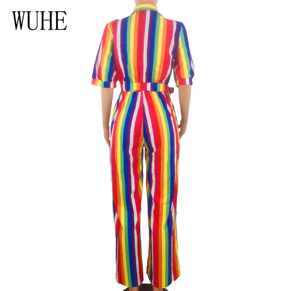 WUHE Striped Bandage Rompers Womens Jumpsuit Streetwear Autumn Overalls Long Sleeve Sexy V Neck Wide Leg Elegant Jumpsuits WUHE Striped Bandage Rompers Womens Jumpsuit Streetwear Autumn Overalls Long Sleeve Sexy V Neck Wide Leg Elegant Jumpsuits
