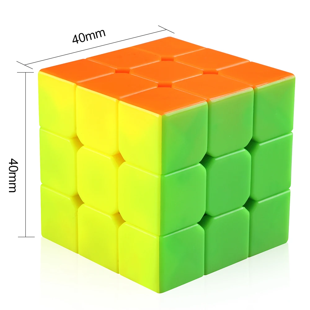 D FantiX Mini Cyclone Boys 3x3 speed Cube Невидимый волшебный куб 3x3x3 Головоломка Развивающие