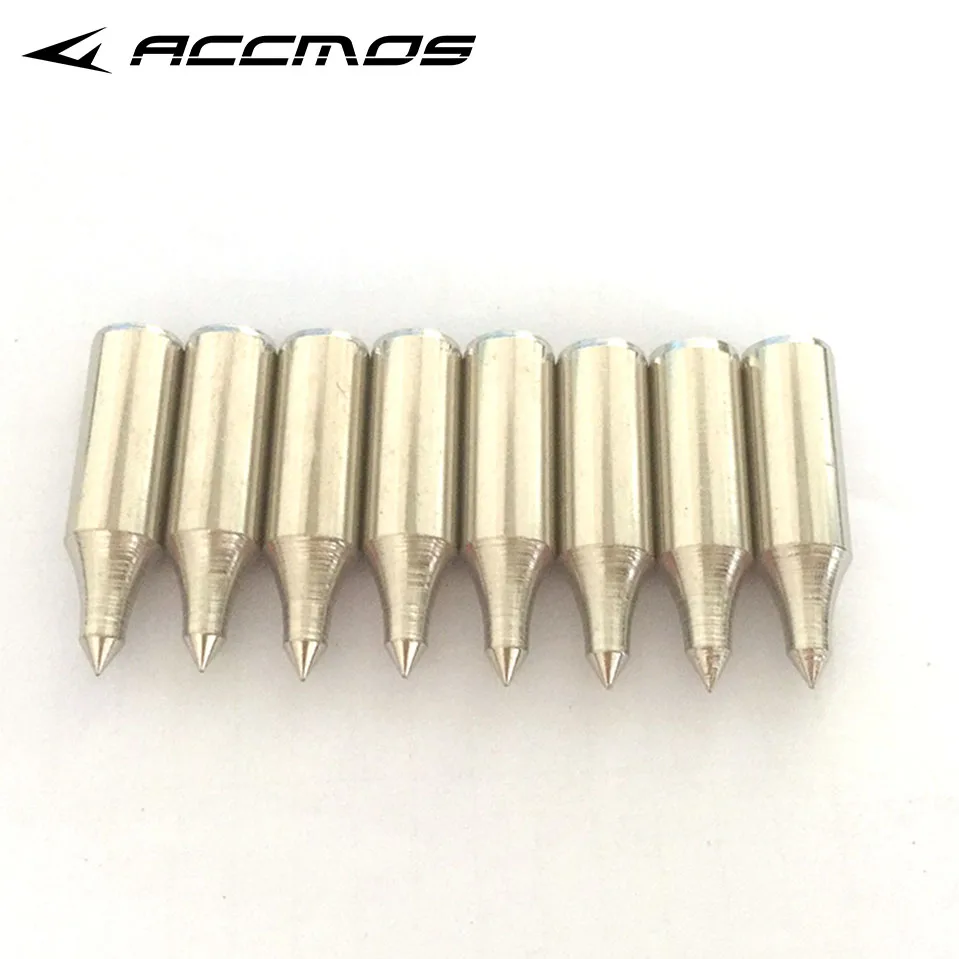 

12pcs 8mm Carbon steel Target Broadhead Field Arrow Tips Point Archery Hunting Arrowhead for Traditional Bow Wooden Bamboo Arrow