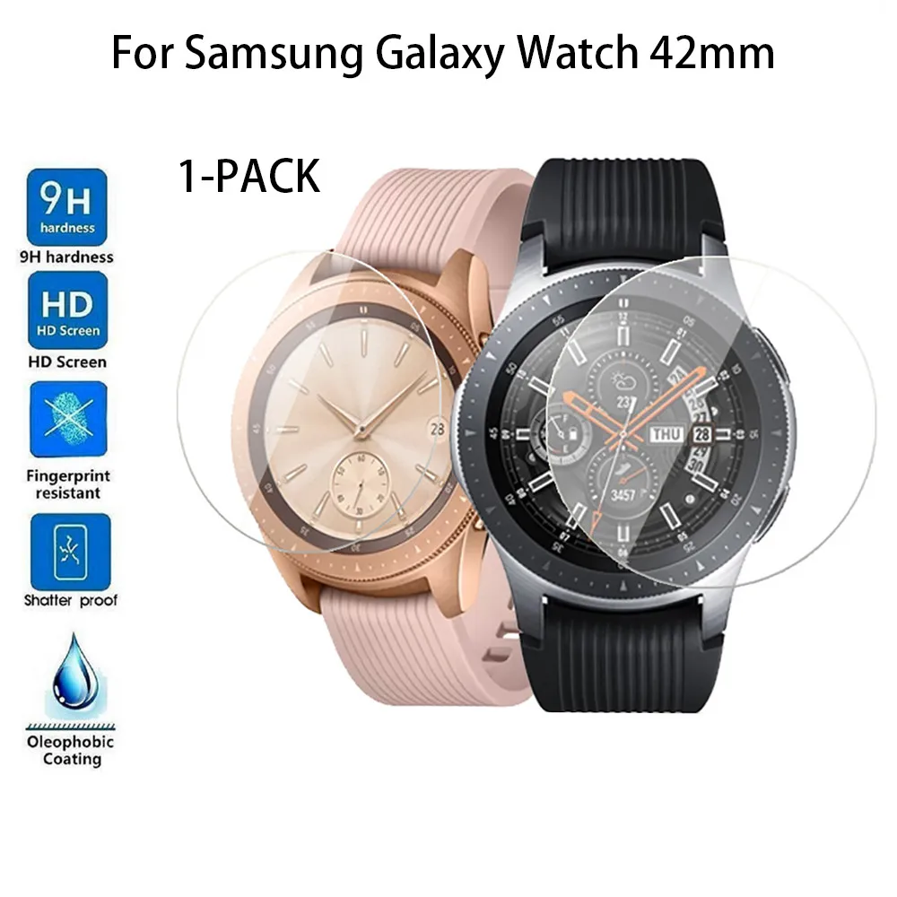

Tempered Glass Screen Protector For smartwatch Samsung Galaxy Watch 42mm/46mm
