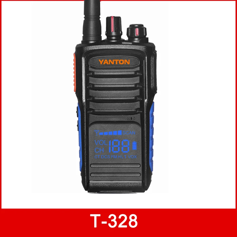 YANTON Новый Дизайн профессиональный ручной Двухканальные рации UHF 400-480 мГц 5 Вт PTT