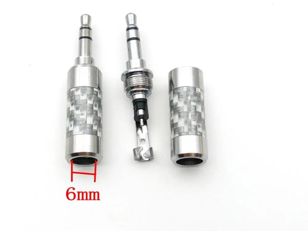 20 шт медный родиевый углеродный волоконный разъем 3 5 мм|connector 3.5mm|connector plugconnector 2 |