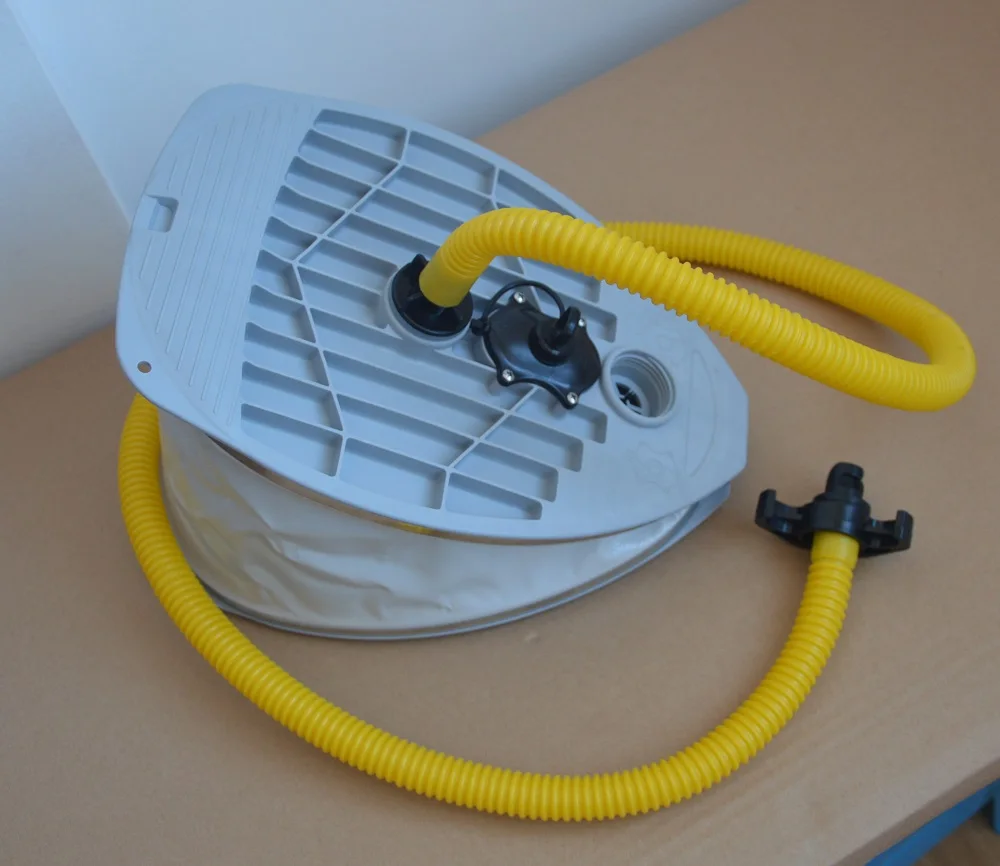 Surf Board Air Pump High Pressure Foot Air Pump for inflatable raftin Rowing Boats from Sports