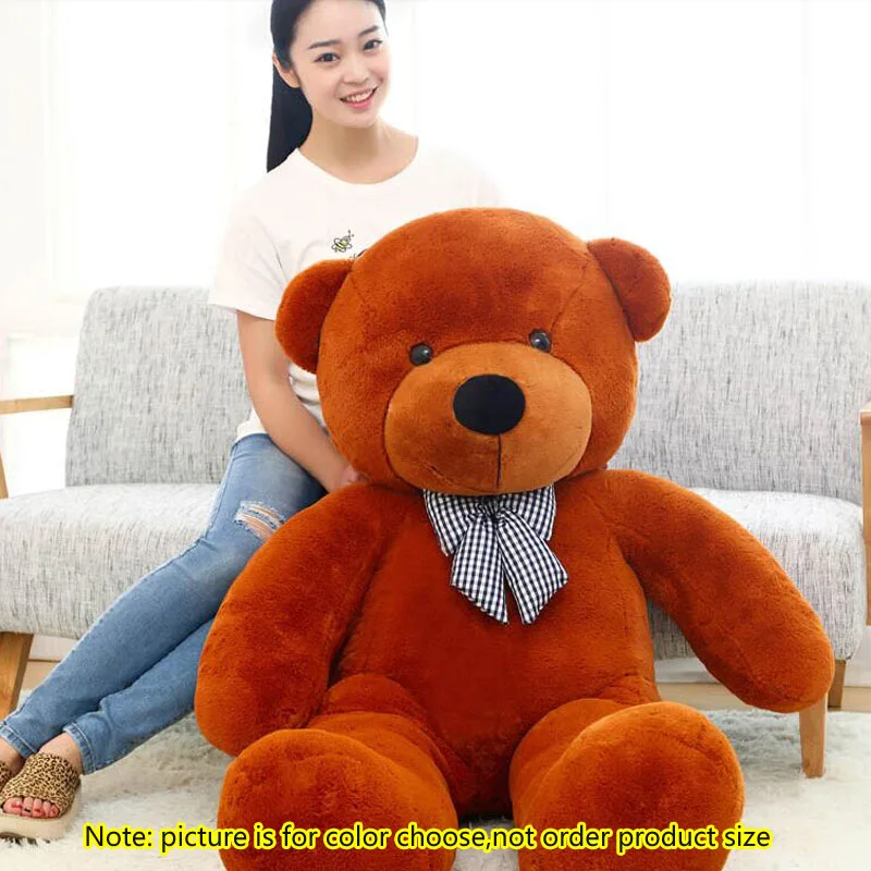 size see description 180 см большой мягкий плюшевый медведь животное Me To You кукла большой медведь плюшевые игрушки для девочек подарок на день рождения игрушка - Цвет: size see description