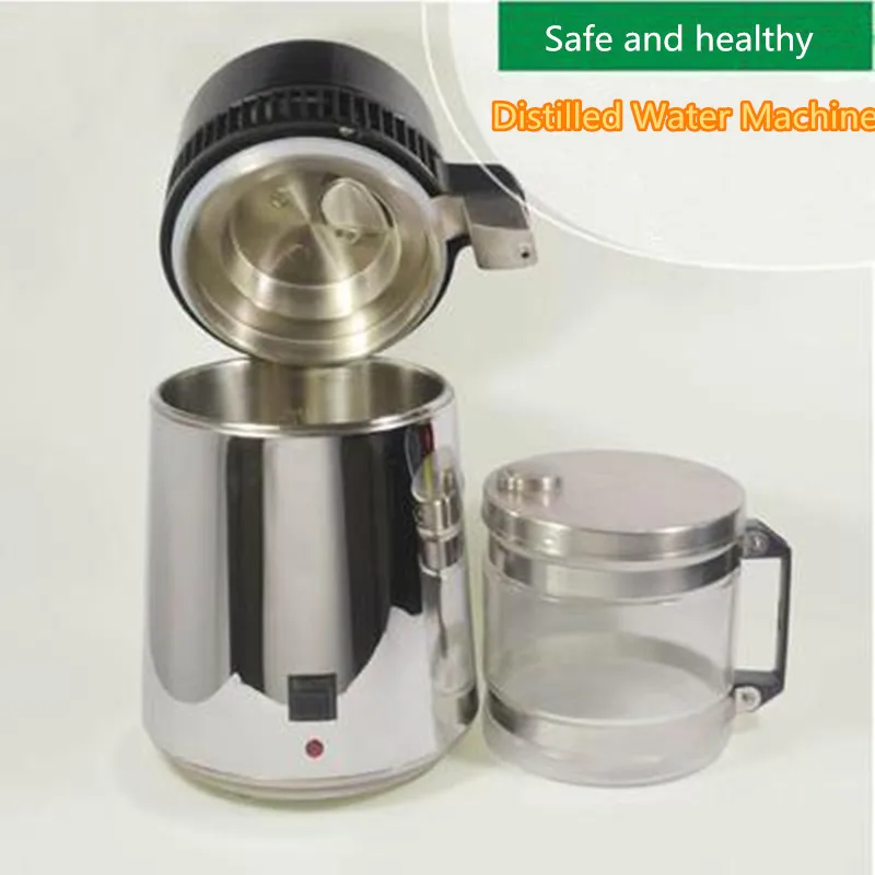 

110V and 220V Distilled Water Machine Stainless Steel Water Distiller Household/Commercial/Lab Use