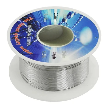 

LIXF Solid Solder 0.3mm Flux Core 63% Tin 37% Lead Long Wire Reel