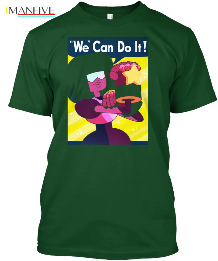 

We Can Do It -- Garnet Steven Universe Popular Tagless Tee T-Shirt