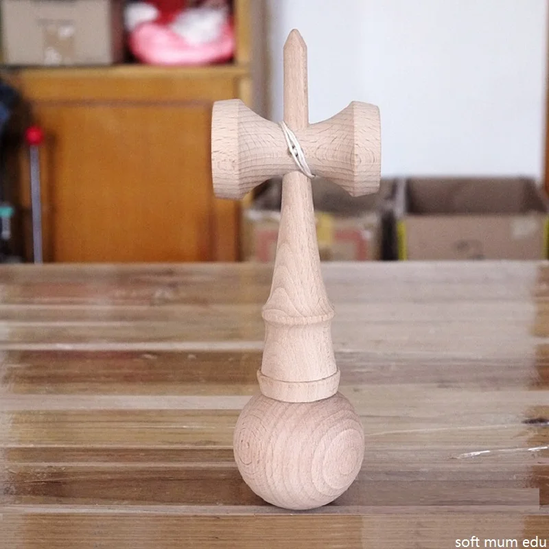 Kendama спортивные мячи, деревянные игрушки, тренировочный тренажерный зал, для детей, для старости, Bilboquet, жонглирование, мяч, здоровые, для активного отдыха, для упражнений, из необработанного дерева, kendama