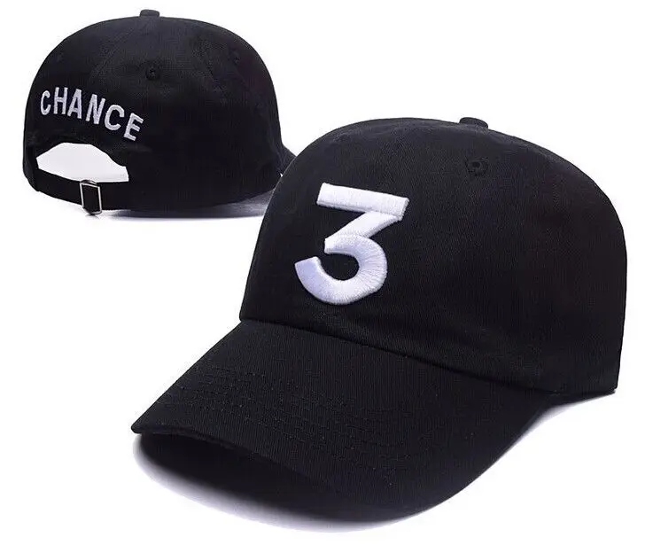 Бейсболка New Chance The Rapper 3 Dad регулируемая черная бейсболка s|Мужские бейсболки| |