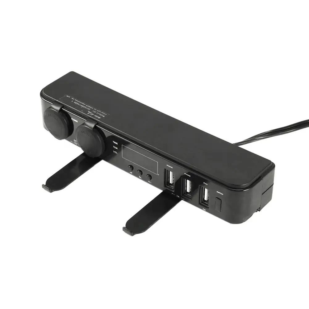 Encendedor de cigarrillos de coche USB para el cargador del teléfono del coche reposacabezas Visual
