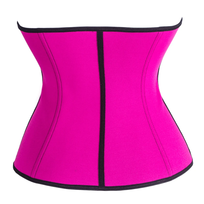 FLORATA-Plus-Size-S-3XL-6-Steel-Boned-Neoprene-Underbust-Corset-Waist-Cincher-Sexy-Body-Shaper (5) 