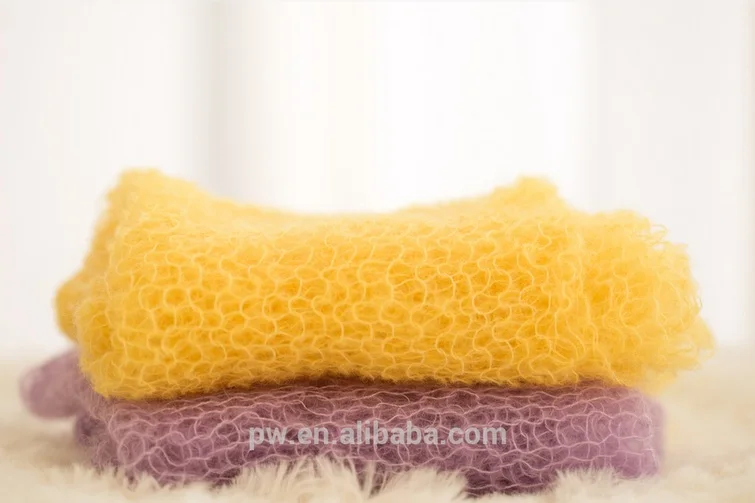 40cm x 80cm Posing Layer Fabric Knit Swaddle Blanket Posing Layer