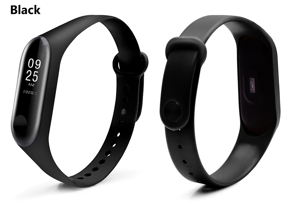 Mi Band 3 4 ремешок на запястье для Xiaomi mi band 3 4 силиконовый mi band 3 4 аксессуары Pulsera Correa mi 3 4 сменный Браслет