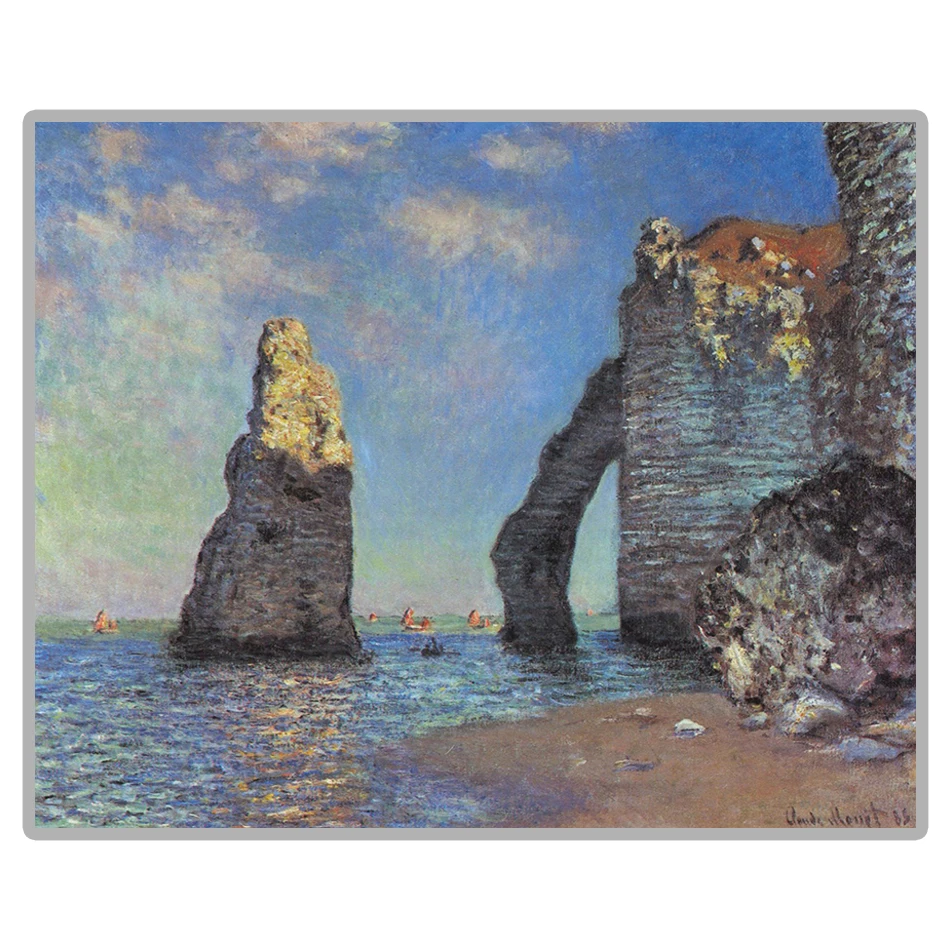 

Great Painter Monet "The Cliffs at Etretat" 5D DIY Diamond Painting Full Square/Round Diamond Embroidery Sale Rhinestone Picture