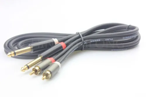 Nova marca Pro 10FT 2*6.35 Mono a