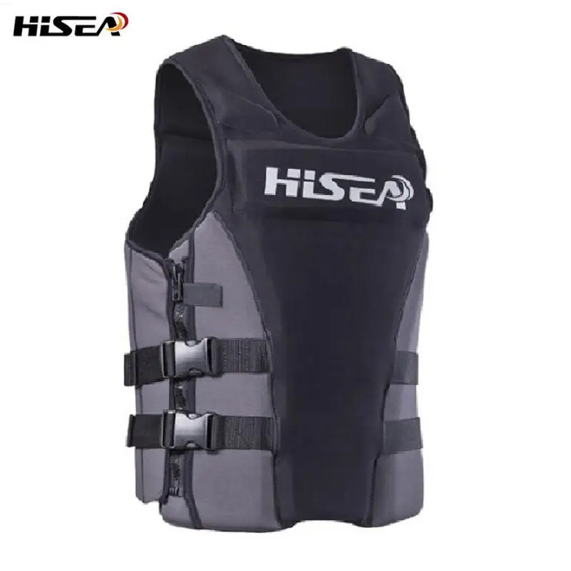 

Hisea Professional Neoprene Life Vest Swimming Surfing Floating Rafting Life Vest PFD Inflatable Water Sports Safety Life Vest
