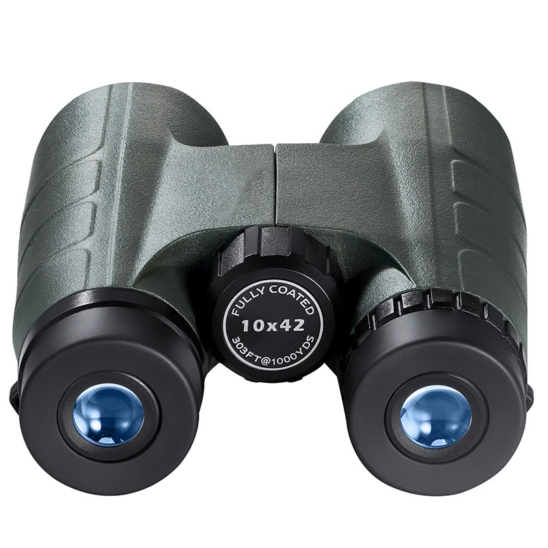 

10 x 42 professional zoom optical hunting binoculars wide angle camping telescope with tripod interface
