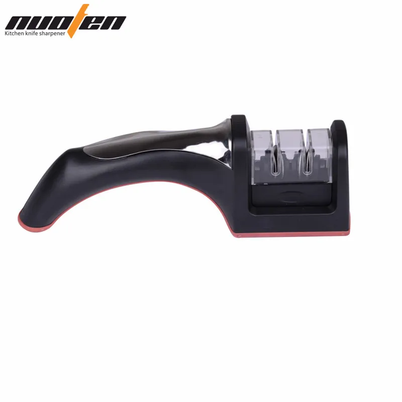 

Nuoten Brand Precision Edge Kitchen Knife Sharpener Two Stages Diamond Stone & Ceramic Grinding Handle Sharpener Ceramic Sharpen