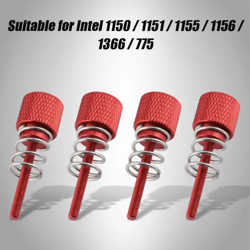 Винты 4 шт./лот для блока водяного охлаждения процессора Intel 1150 1151 1155 1156