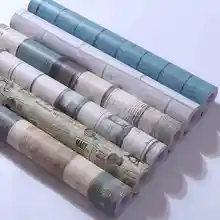 Декоративные средиземноморские деревянные зерна самоклеющиеся обои мебель ремонт наклейки ПВХ обои-149