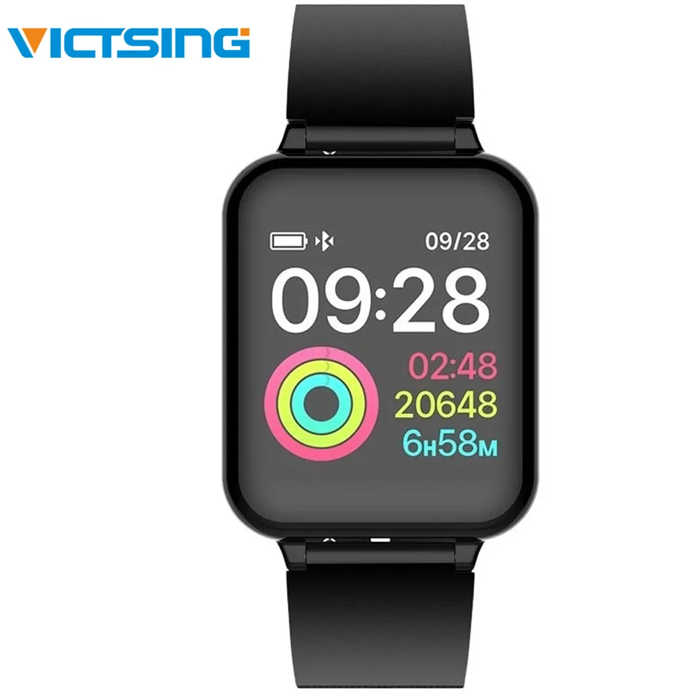 

VicTsing Smart Watch Waterproof IPS Color Heart Rate Blood Pressure Smart Bracelet Fitness Tracker Sport Wristband Android IOS