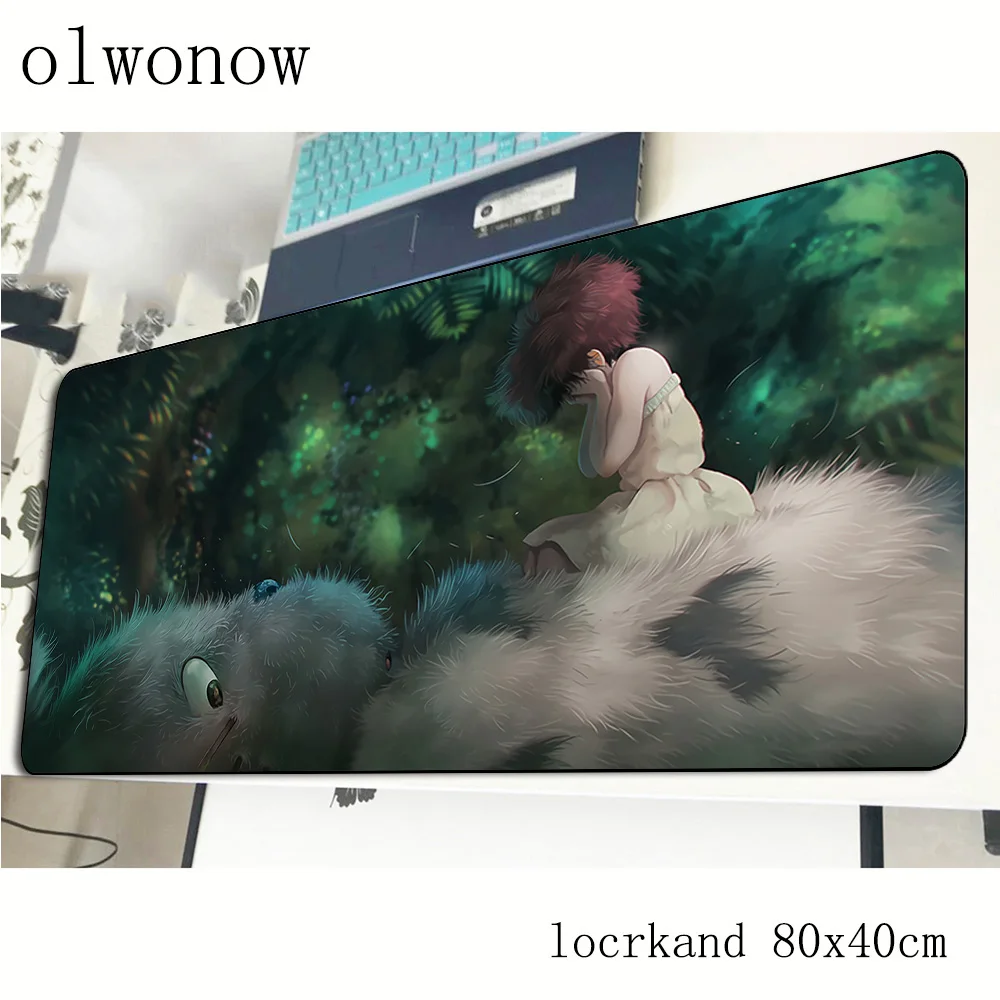 Коврик для мыши Totoro 800x400x3 мм с обработанным краем игровой коврик для геймера Высококачественная игровая компьютерная настольная клавиатура со встроенной мышью большие игровые коврики