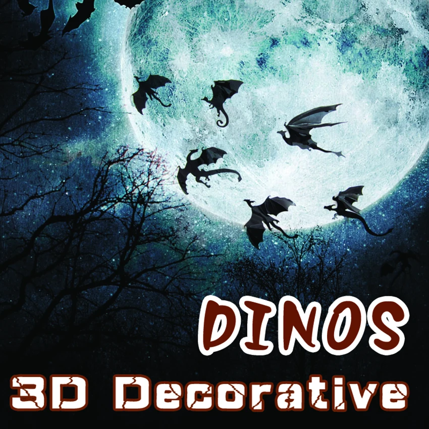 Настенные украшения ZOTOONE для дома в виде бабочки 3D свадьбы Хэллоуина 12 шт.|stikcers| |