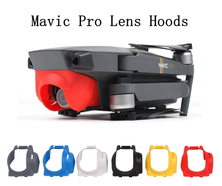 

Lens Hoods Mavic Pro Camera Anti Glare Lens Sun Shade Cover Light Flares Protection Shield Gimbal Protector DJI Drone Accessory