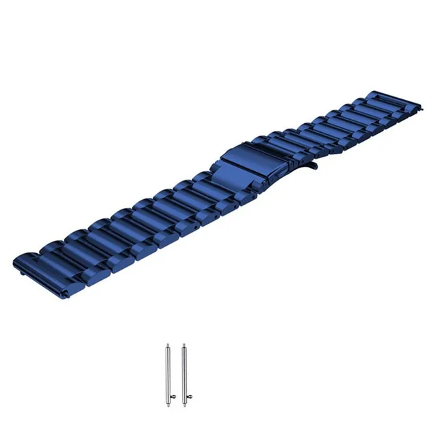 Classic metal strap For Polar Grit X Wrist Band Stainless Steel Watchband for POLAR Vantage M POLAR IGNITE Smart watch Bracelet Blue
