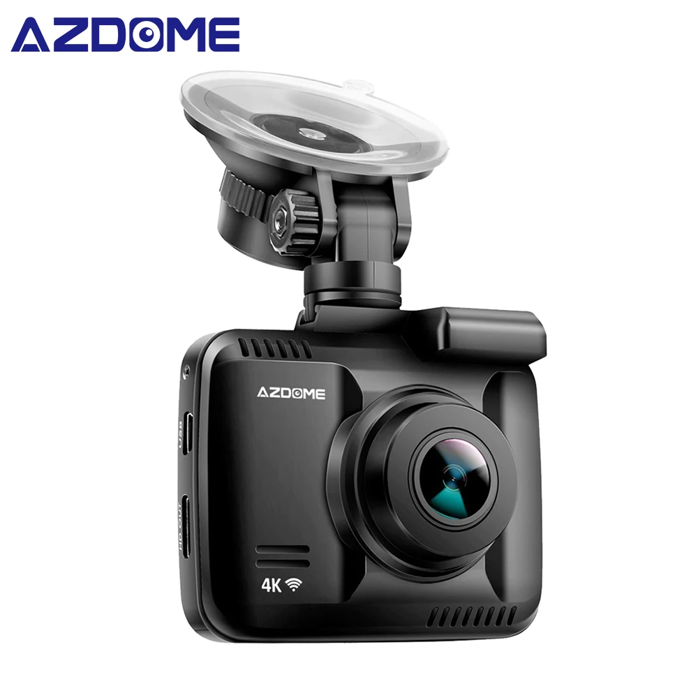 Автомобильный видеорегистратор AZDOME GS63H камера для приборной панели с GPS Wi Fi двумя