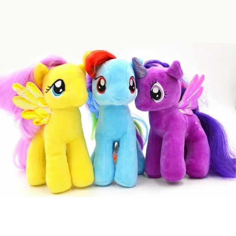 19CM-6-Colors-2016-Fresh-Plush-Unicorn-Horse-Stuffed-Animals-Toys-Baby-Infant-Girls-Toys-Birthday
