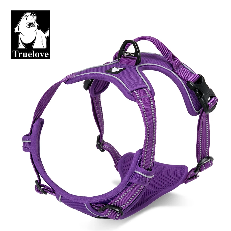Truelove 200 см нейлоновый поводок для собак светоотражающий тренировочный поводок для собак фиолетовый поводок для маленьких и больших собак Correa Perro