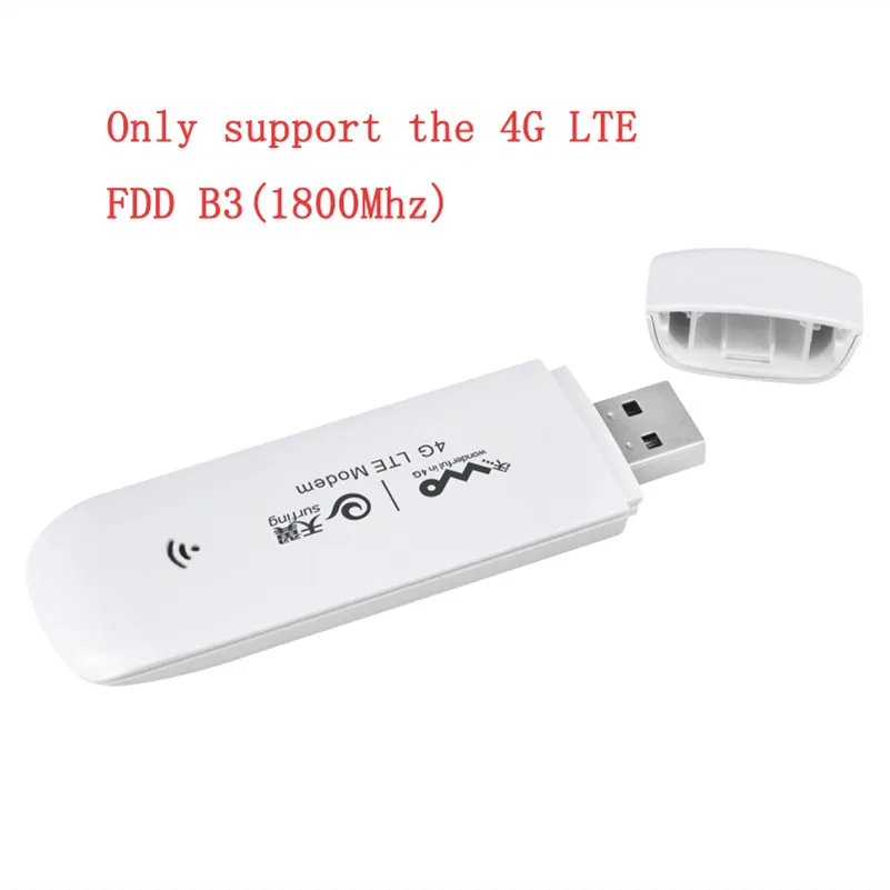 Adaptador de Rede Universal sem Fio com Sim Tianjie Modem Dongle Móvel 100 Mbps Cat 3 Banda Larga Desbloqueado 4g Usb - Imagem 2