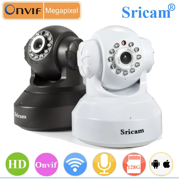 SP005 HD IP Camera Wireless WiFi IP/Network Camera Onvif 2 Way Audio Night Vision Support TF Card Android & iOS APP 1 3mp hd 960p wireless wifi ip camera ir night vision onvif p2p security camera audio recording ip wifi camera support tf card