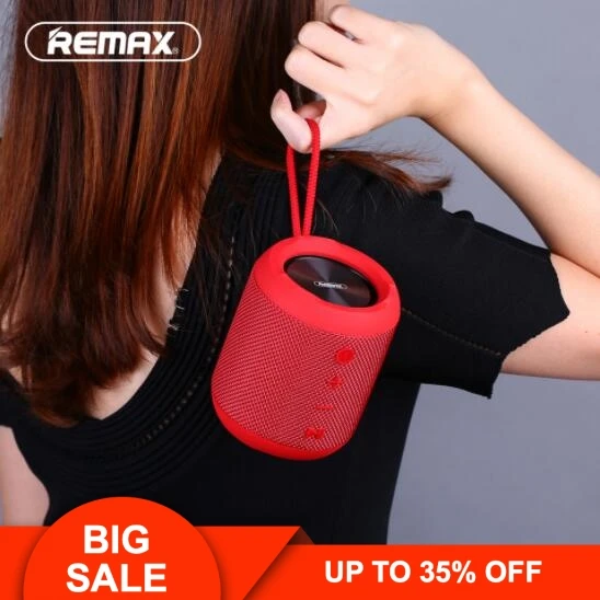 

REMAX-RB-M21 Portable Wireless Bluetooth Speaker with Dual Driver IPX5 Waterproof FM Radio TWS AUX Outdoor Speaker