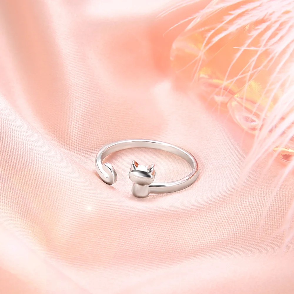 Женское кольцо из нержавеющей стали Acero Joyeria Mujer регулируемое серебряное с