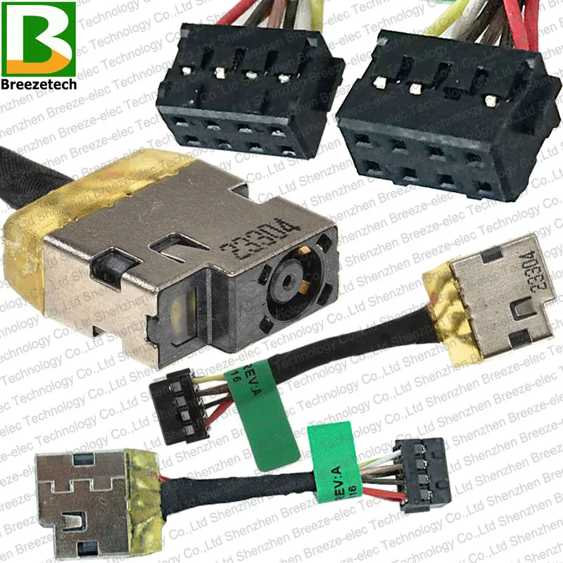 Разъем питания для ноутбука HP 14 N 15 N000 N100 N200 n010us 730932 SD1|power jack|laptop dc connectordc power jack socket |