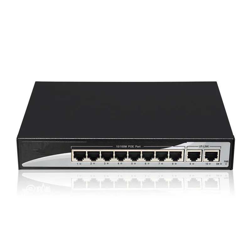 8 POE Ports +2 Lan Port 100Mbps Standard POE Switch 802.3af For IP Camera Ethernet PoE For IP Camera System Network Switch 8 POE Ports +2 Lan Port 100Mbps Standard POE Switch 802.3af For IP Camera Ethernet PoE For IP Camera System Network Switch