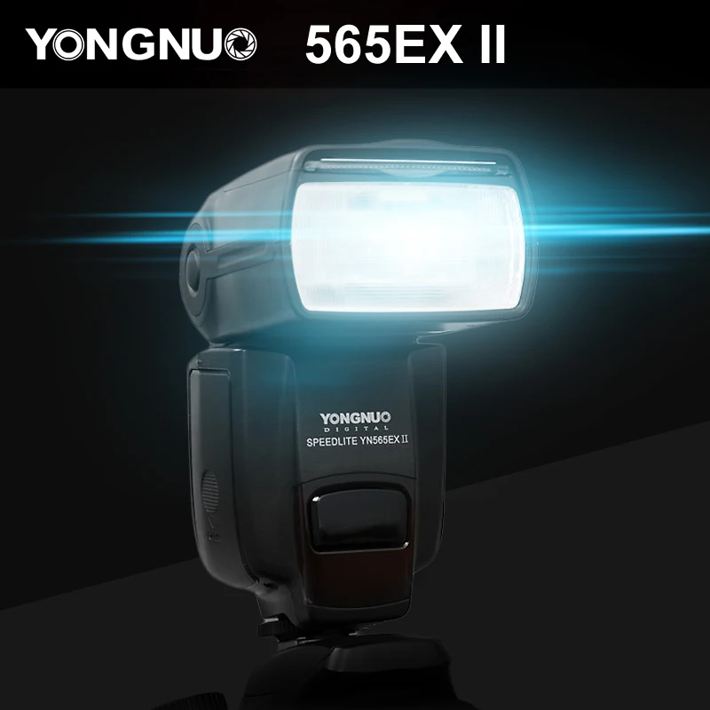 Вспысветильник Yongnuo YN565EX II Speedlite T5/T5i/T3/T3i/SL1 для Canon EOS 5D 6D 5D3 5D2 7D 60D 600D 70D 700D 400D |